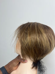 Pixie 100% human hair wig