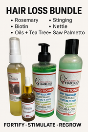 Hairloss/Alopecia Complete Bundle shampoo + Treatment + Leave-in + Extreme 22 Serum