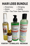 Hairloss/Alopecia Complete Bundle shampoo + Treatment + Leave-in + Extreme 22 Serum